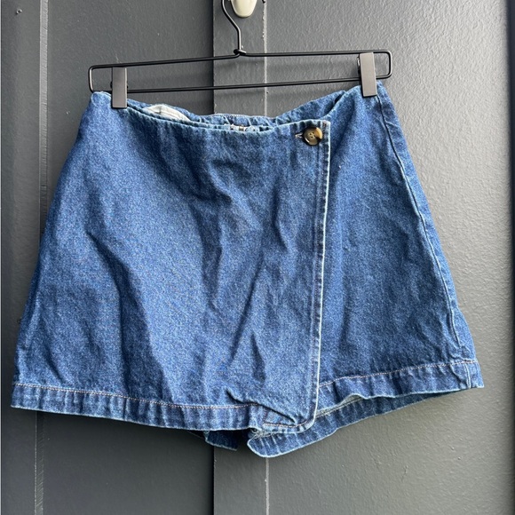 H&M Dark Blue Denim set Jacket & Skort - Picture 6 of 14